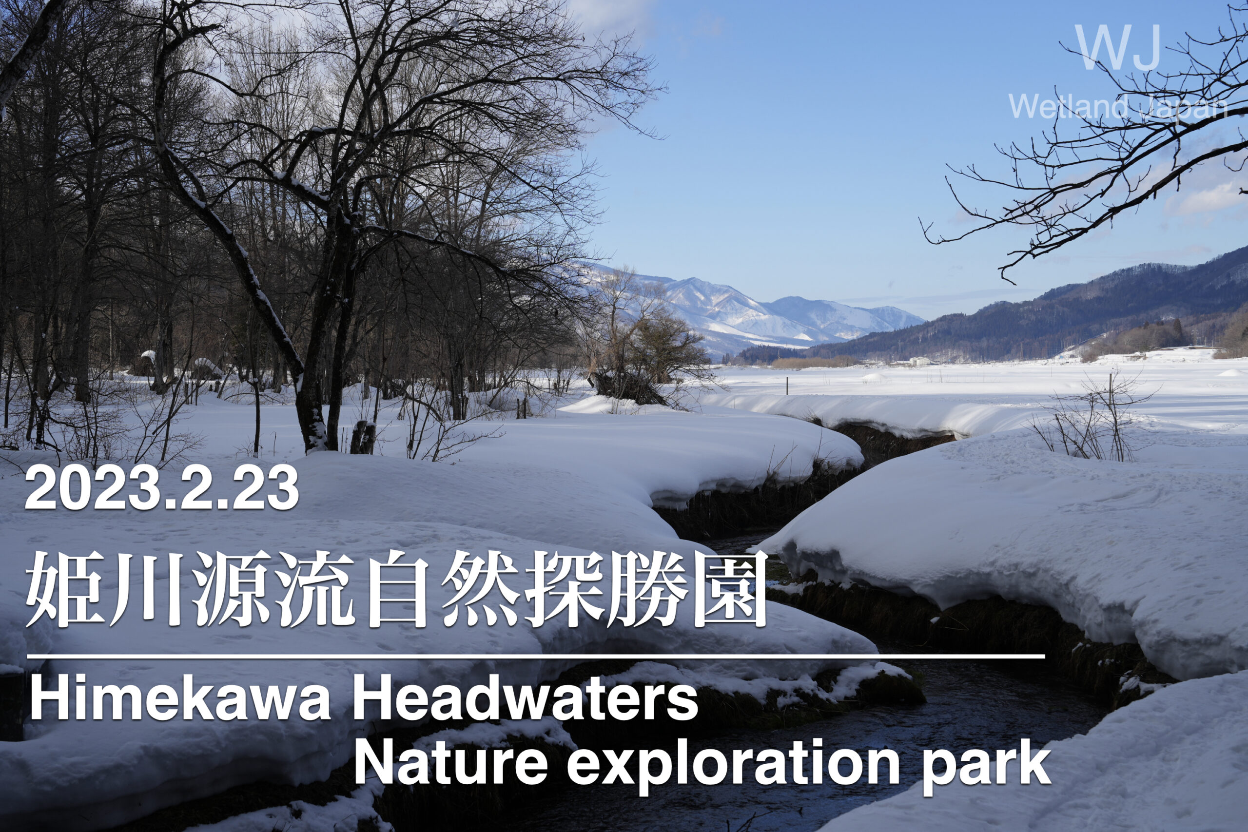 2023.2.23 姫川源流-雪の積もる源流-